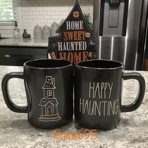 Rae Dunn HAPPY HAUNTING Double-sided mug ( 1 mug )